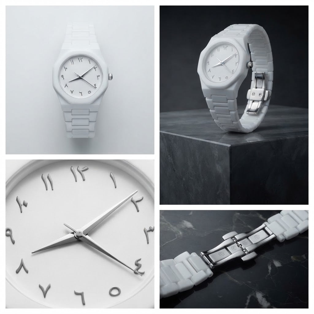 Phantom White - 41mm